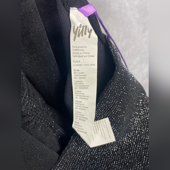 YITTY Nearly Naked Luxe Shapewear Booty Lift Legging Women's Size 3X - Picture 8 of 14